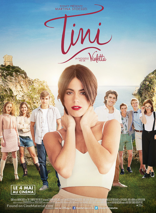 Tini: El gran cambio de Violetta - French Movie Poster