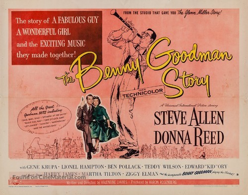 The Benny Goodman Story - Movie Poster