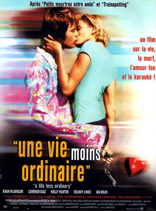 A Life Less Ordinary - French Movie Poster