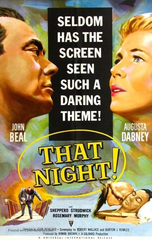 That Night! - Movie Poster