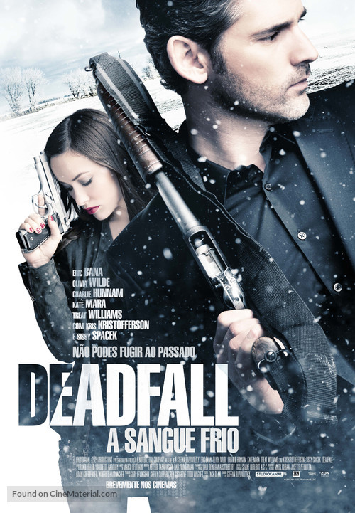 Deadfall - Portuguese Movie Poster
