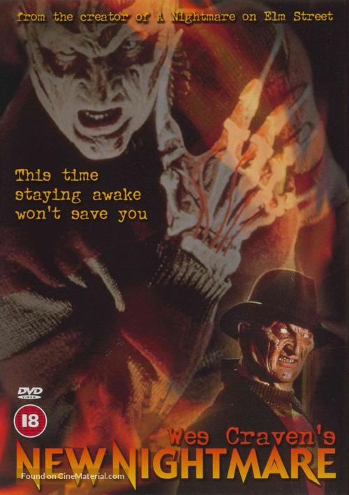 New Nightmare - British DVD movie cover