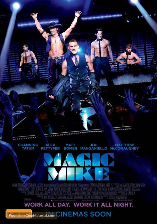 Magic Mike - Australian Movie Poster