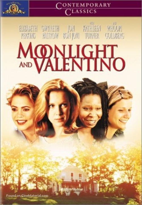 Moonlight and Valentino - DVD movie cover