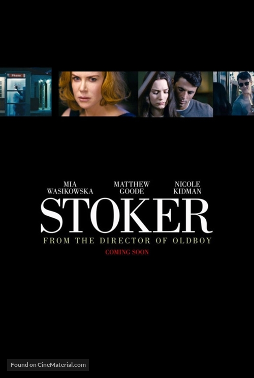 Stoker - Movie Poster