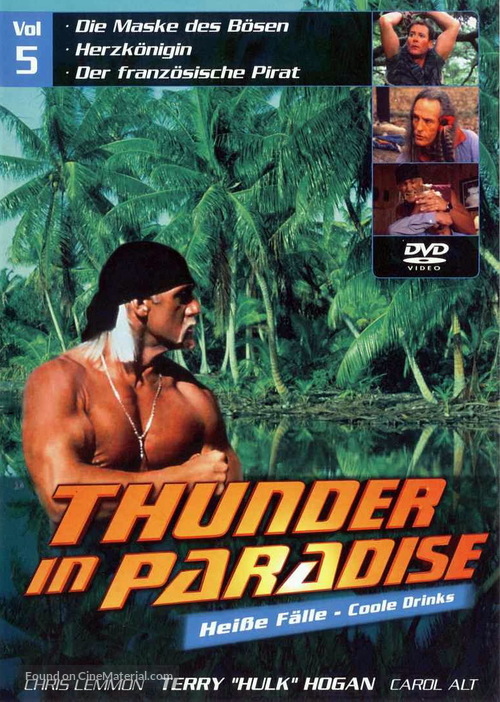 &quot;Thunder in Paradise&quot; - DVD movie cover
