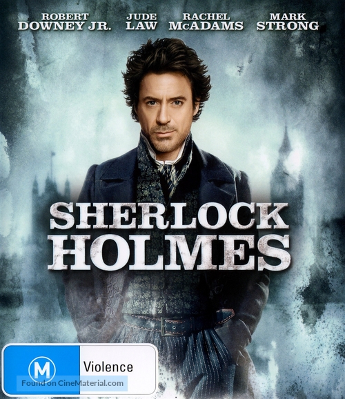 Sherlock Holmes - Australian Blu-Ray movie cover