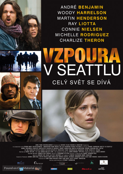 Battle in Seattle - Czech Movie Poster