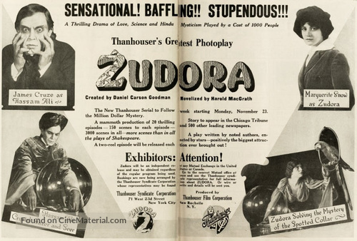 Zudora - poster