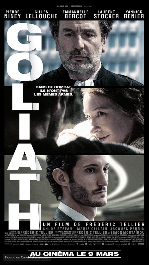 Goliath - French Movie Poster