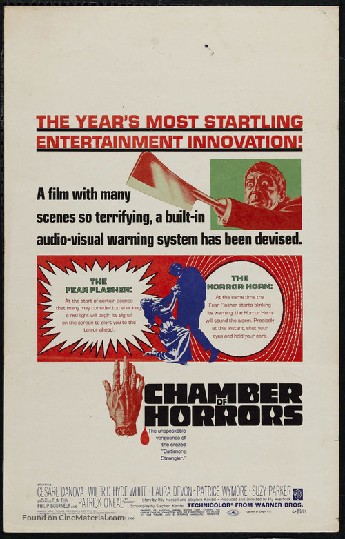 Chamber of Horrors - Movie Poster