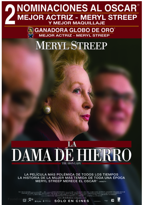 The Iron Lady - Argentinian Movie Poster