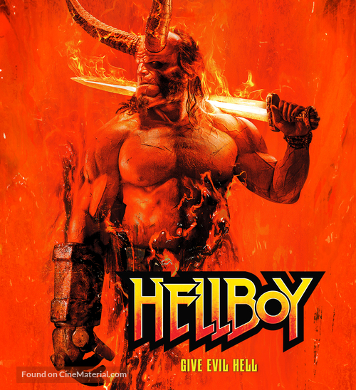 Hellboy - Canadian Blu-Ray movie cover