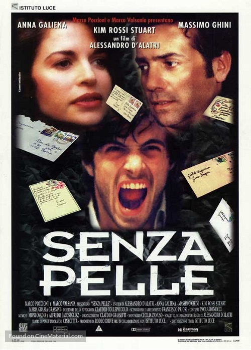 Senza pelle - Italian Movie Poster