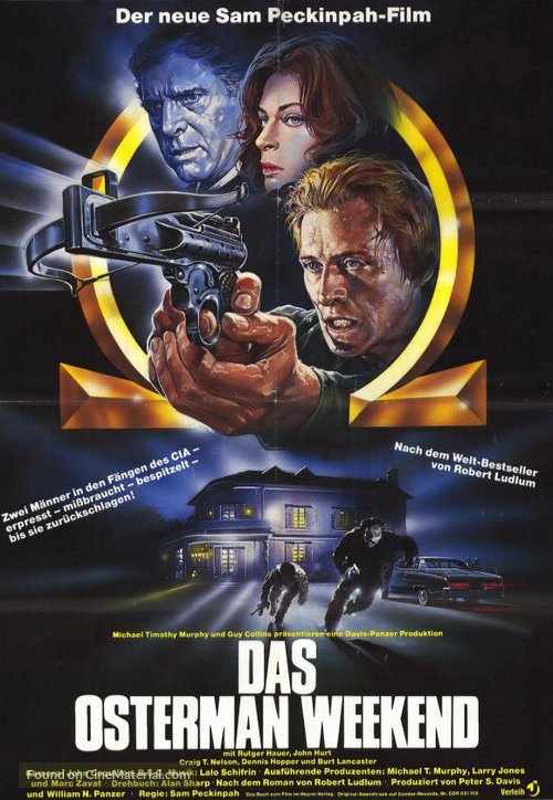 The Osterman Weekend - German Movie Poster
