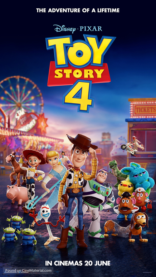Toy Story 4 - Malaysian Movie Poster
