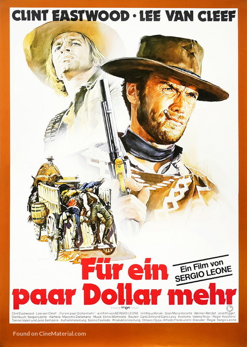 Per qualche dollaro in pi&ugrave; - German Movie Poster