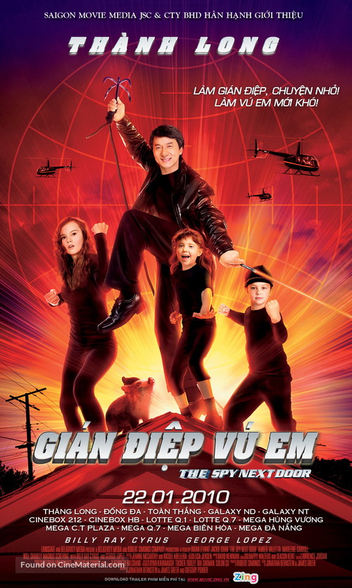 The Spy Next Door - Vietnamese Movie Poster