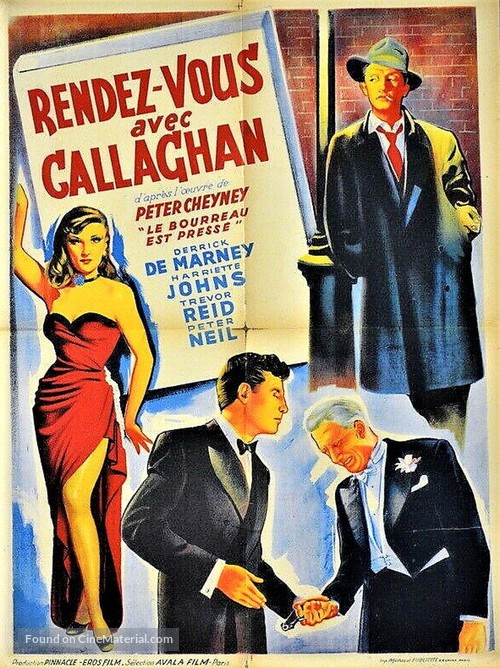 Meet Mr. Callaghan - French Movie Poster