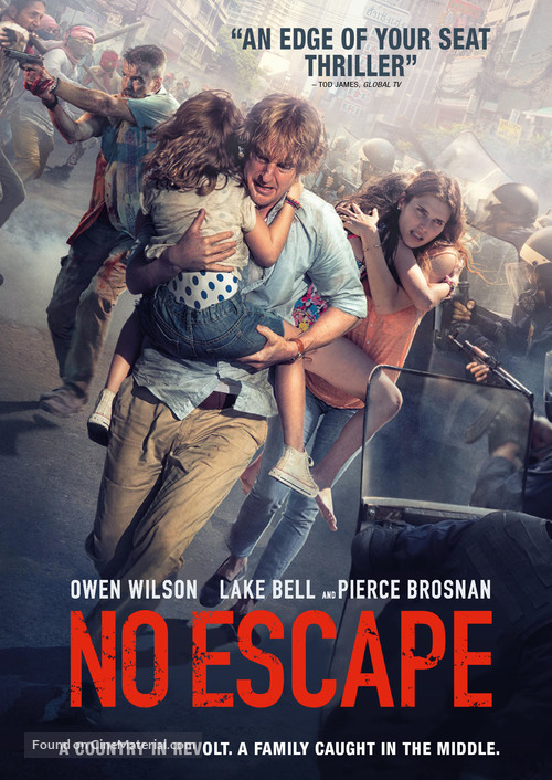 No Escape - Canadian DVD movie cover