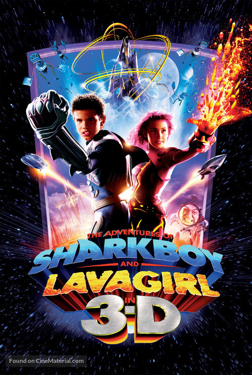 The Adventures of Sharkboy and Lavagirl 3-D - Movie Poster