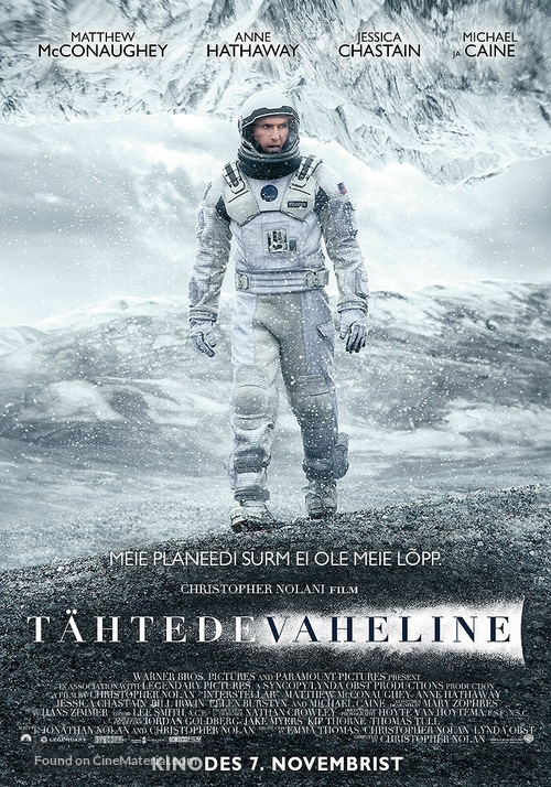 Interstellar - Estonian Movie Poster