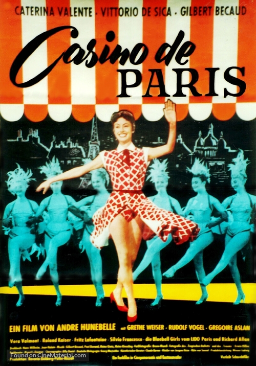 Casino de Paris - German Movie Poster