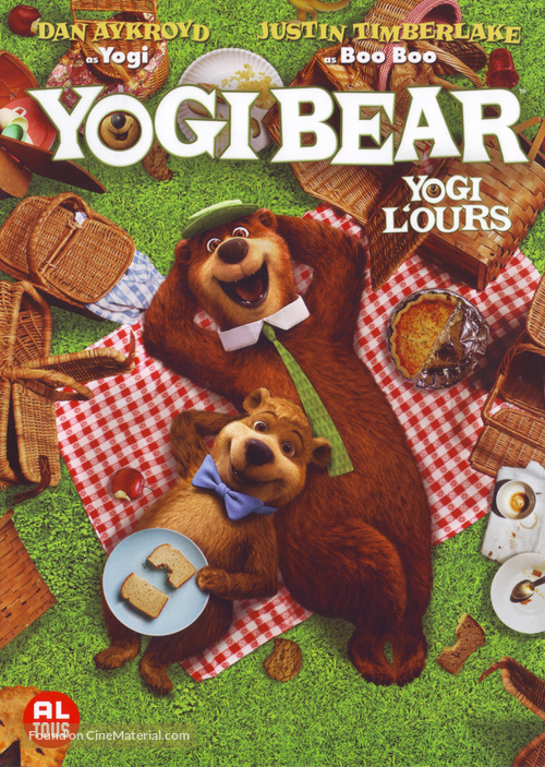 Yogi Bear - Belgian DVD movie cover