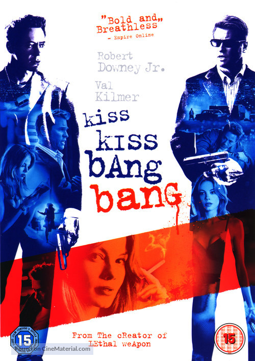 Kiss Kiss Bang Bang - British DVD movie cover