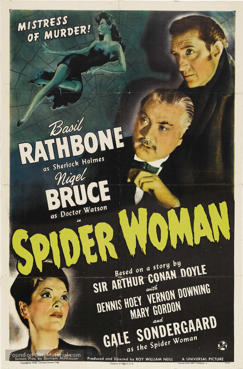 The Spider Woman - Movie Poster