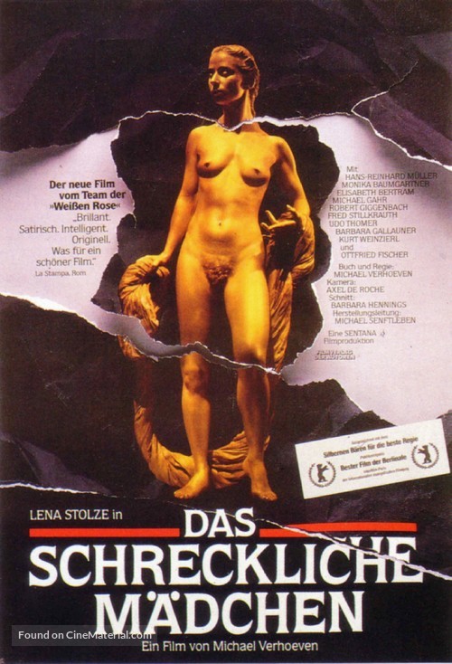 Das schreckliche M&auml;dchen - German Movie Poster