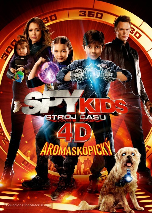 Spy Kids: All the Time in the World in 4D - Czech Movie Poster