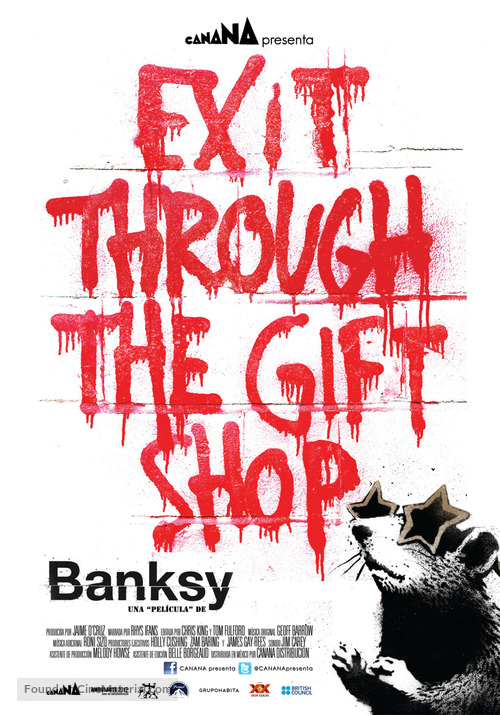 Exit Through the Gift Shop - Mexican Movie Poster