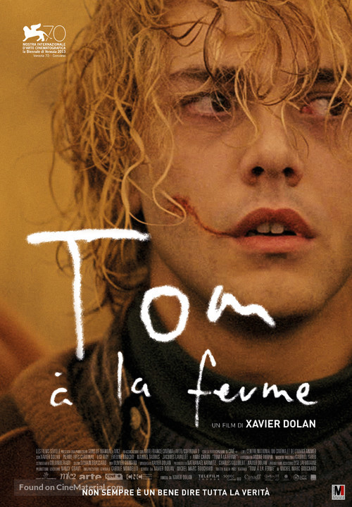 Tom &agrave; la ferme - Italian Movie Poster
