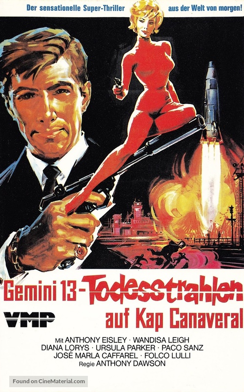 Operazione Goldman - German VHS movie cover