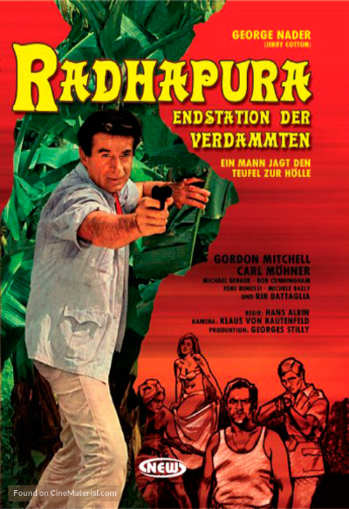 Radhapura - Endstation der Verdammten - German Movie Cover