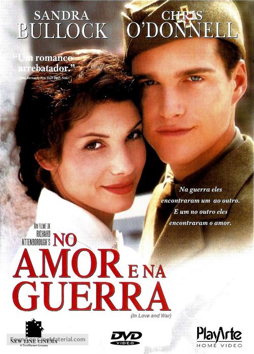 In Love and War - Brazilian DVD movie cover