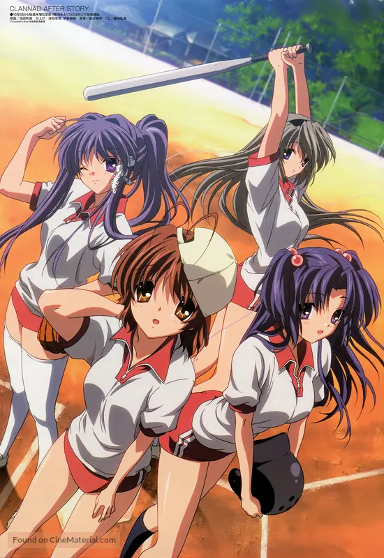 Download Clannad After Story 2008 Japanese Movie Poster For Android Wallpaper Clannad After Story 2008 Japanese Movie Poster For Free