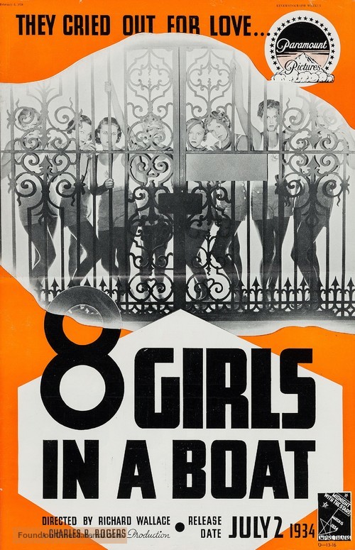 Eight Girls in a Boat - poster