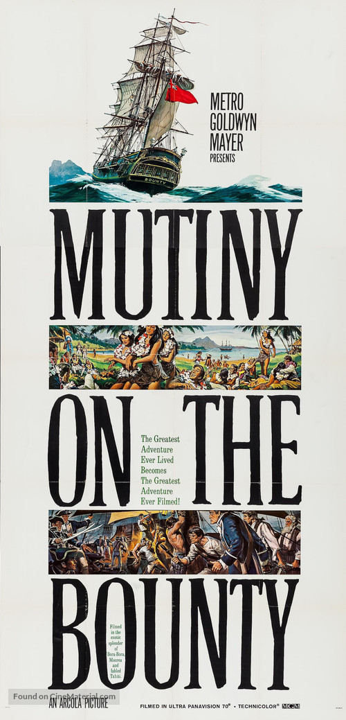 Mutiny on the Bounty - Movie Poster