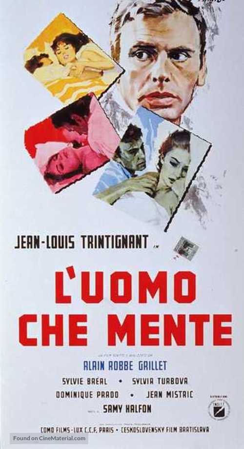 L&#039;homme qui ment - Italian Movie Poster