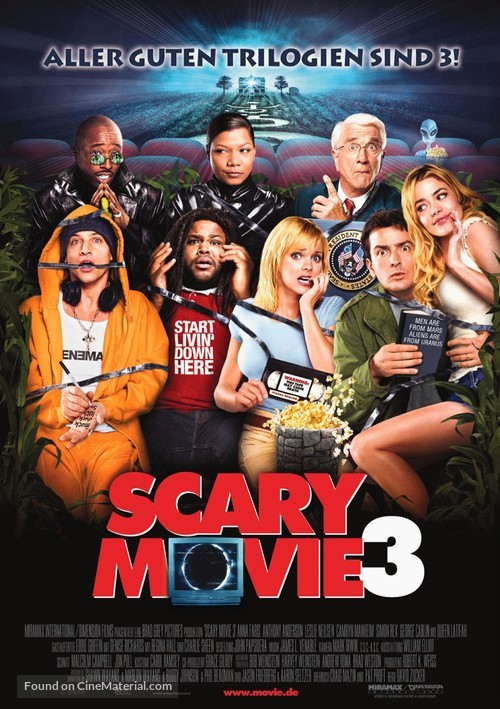 Scary Movie 3 - German Movie Poster