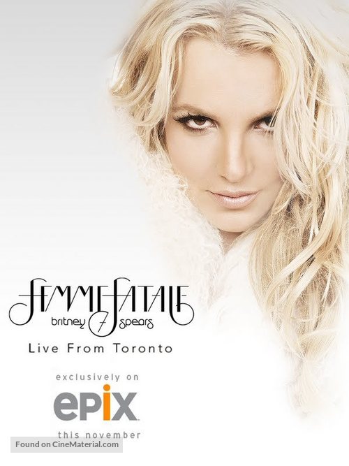 Britney Spears Live: The Femme Fatale Tour - Movie Poster