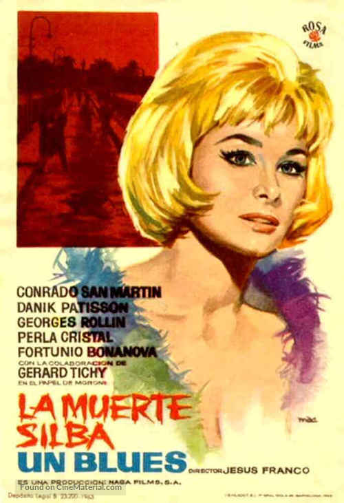 Muerte silba un blues, La - Spanish Movie Poster