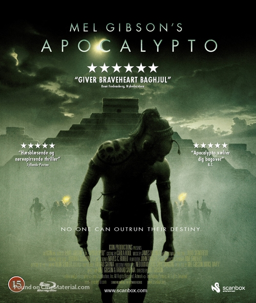 Apocalypto - Danish Blu-Ray movie cover