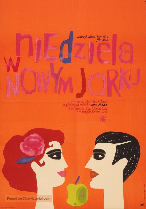 Sunday in New York - Polish Movie Poster