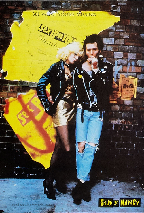 Sid and Nancy - Spanish Movie Poster
