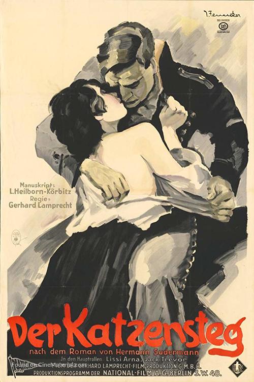 Der Katzensteg - German Movie Poster