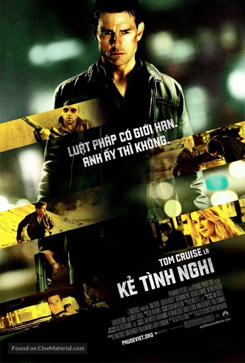 Jack Reacher - Vietnamese Movie Poster