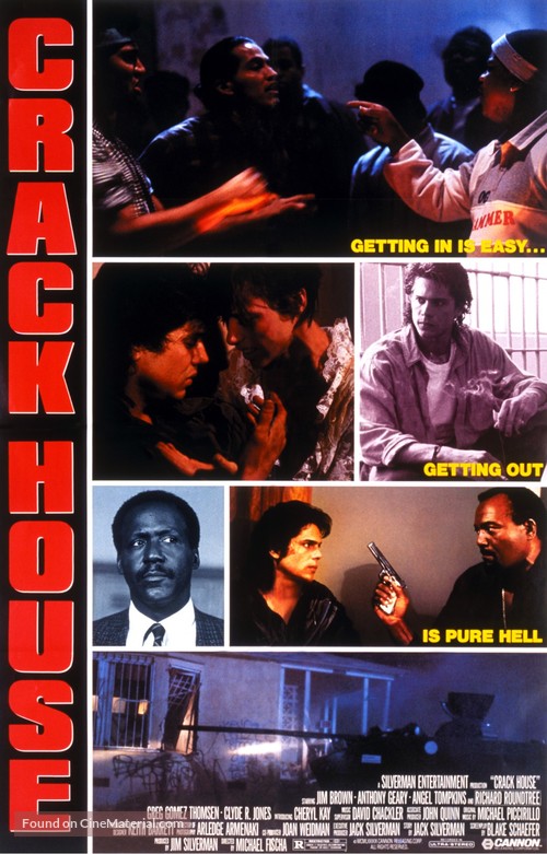 Crack House - VHS movie cover